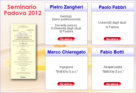 seminario padova 2012